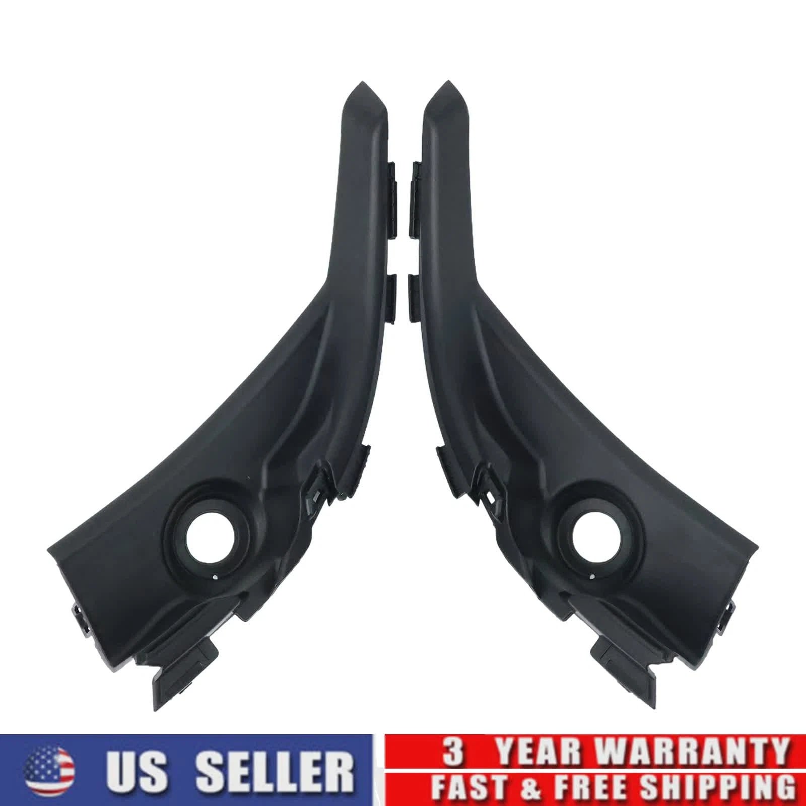 2X Front Cowl Windshield Wiper Motor Cover for Honda Civic (2012–2015) 74210TR0A00
