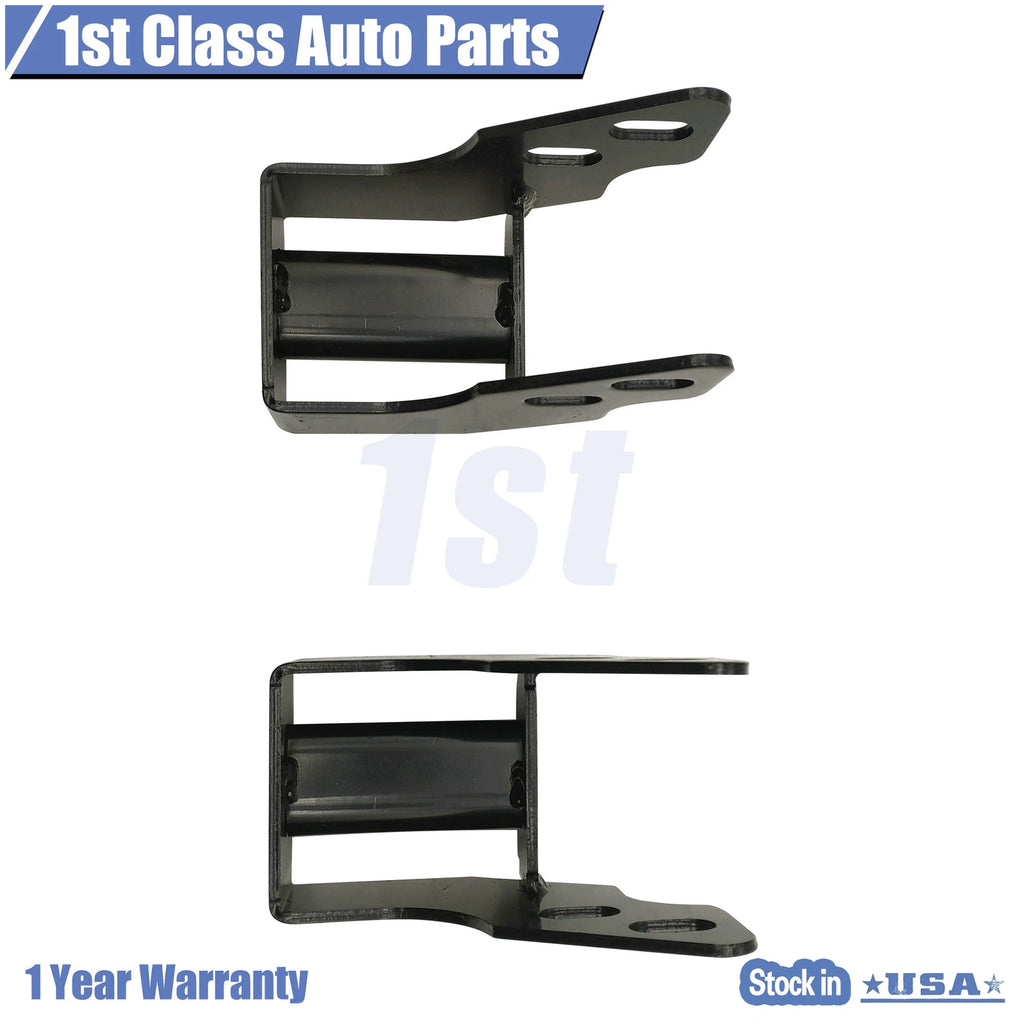 2Pcs Front Steel Bumper Bracket Set for Chevy Silverado GMC 2500 HD (2011-2014)