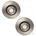 2X Brembo Front Brake Disc Rotors UV Coated for Audi A4 A6 A8 Quattro