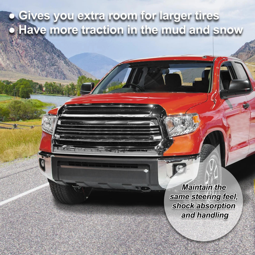 2" Front Leveling Lift Kit Strut Spacers for Toyota Tundra (2000–2006)