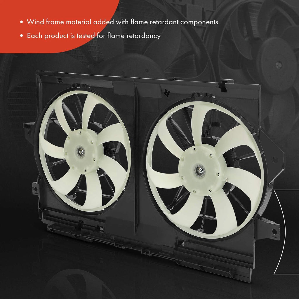Dual Cooling Fan Assembly for Subaru Crosstrek Hybrid (2019–2023)