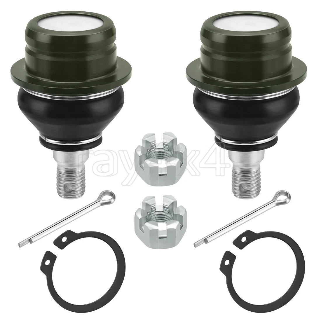 2 Upper Ball Joints for Kawasaki KFX400 (2003–2006) / Arctic Cat 400 DVX (2004–2008)