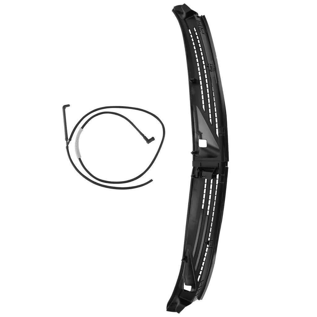 Set of 2 Windshield Wiper Cowl Panel Grille Seals for Ford F150 (2009-2014)