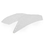 Gas Tank Traction Side Pad Knee Grip Decal White for YAMAHA FZ6 2006-2010