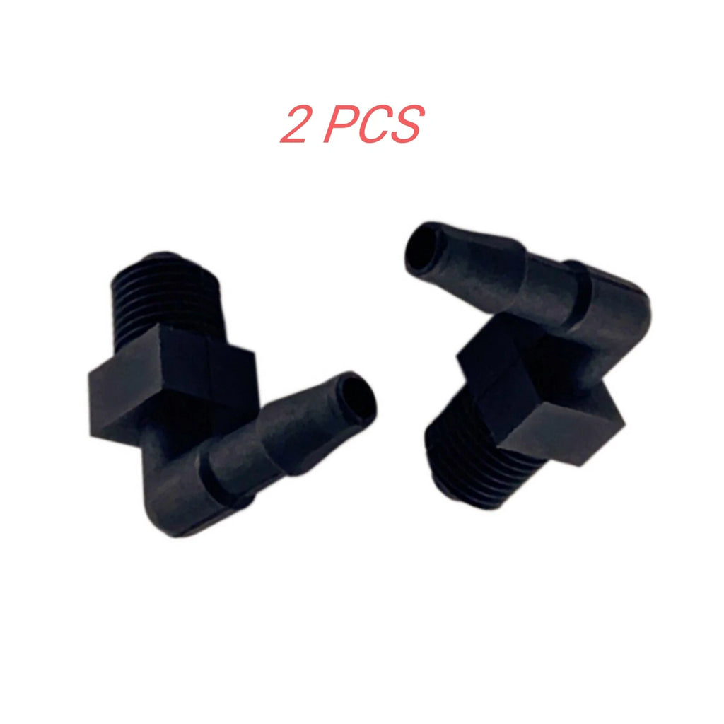 2X Water Spray Elbow for Johnson Evinrude Outboard (90 Degree, 0768741)