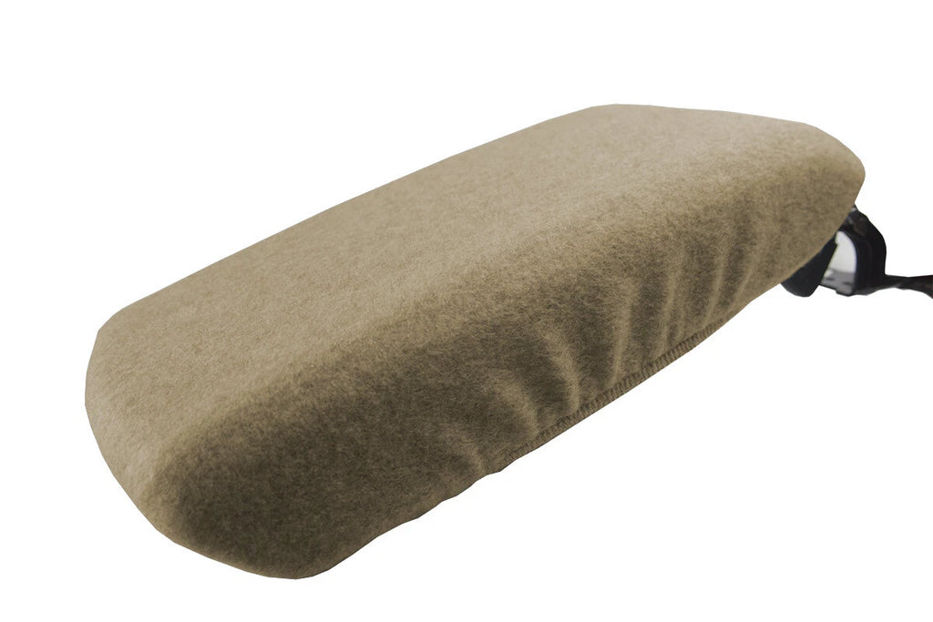 Fleece Console Lid Armrest Cover for Hyundai Sonata (2015–2019) Beige