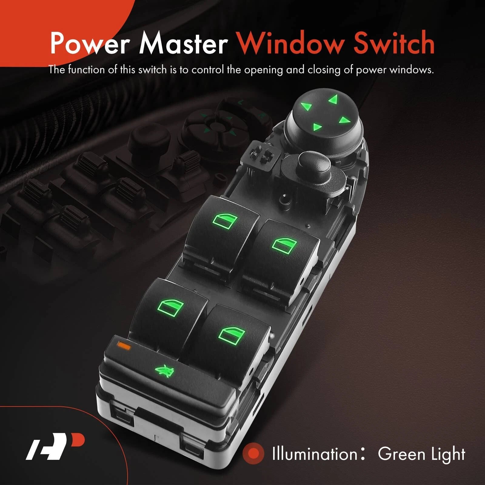 Power Window Switch for BMW 528i 535i 535xi 550i M5 (2008-2010)