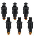 Set of 6 Fuel Injectors for BMW 733i 633CSi 535i M5 M6 (1982–1988)