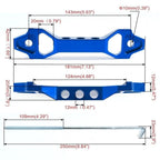 Billet Aluminum Battery Tie Down Bracket for Heavy Duty Applications