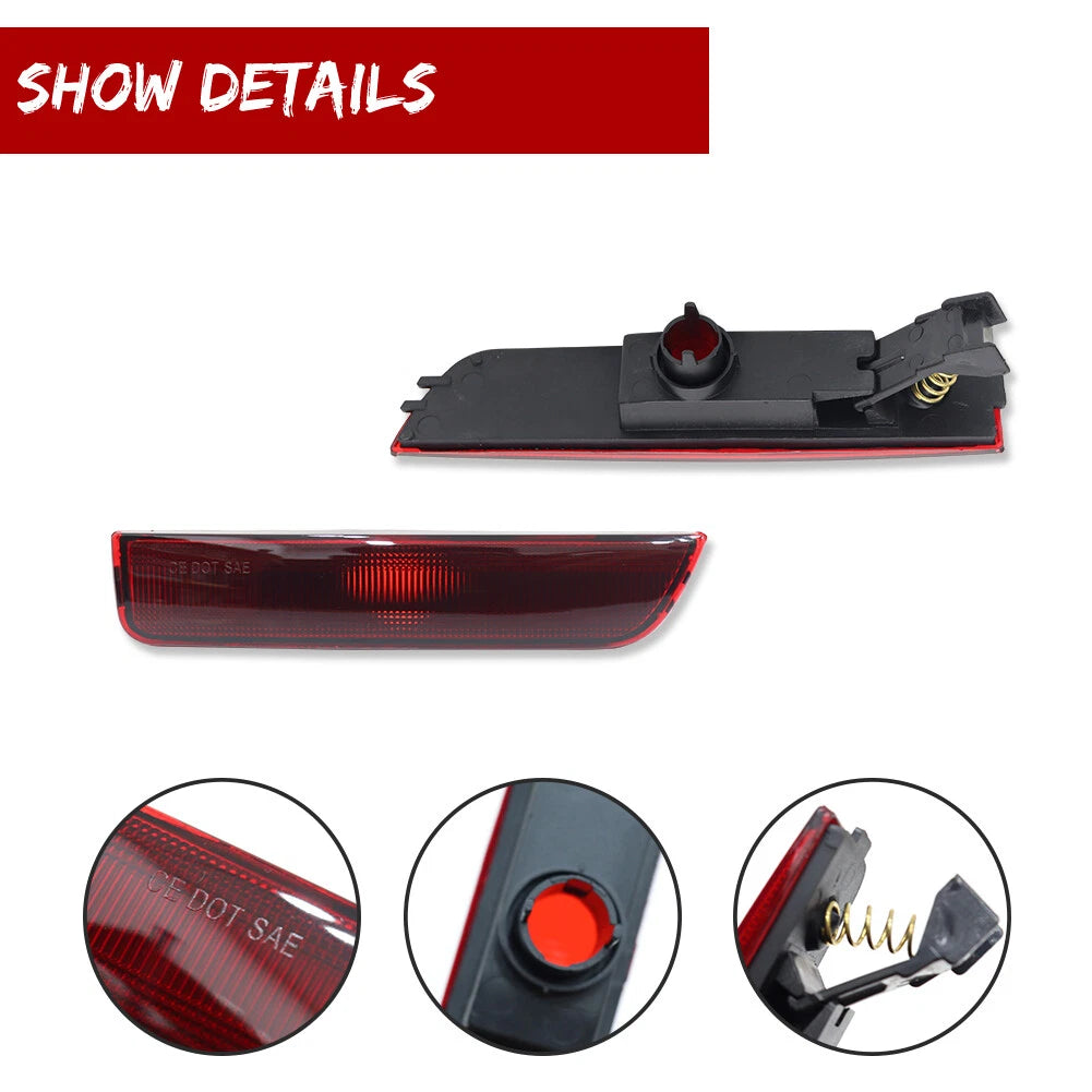 Set of 4 Bumper Side Marker Lights for VW Passat B5.5 (2001–2005)