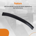 Rear Window Roof Spoiler for Honda Civic Sedan (2016–2021) Glossy Black