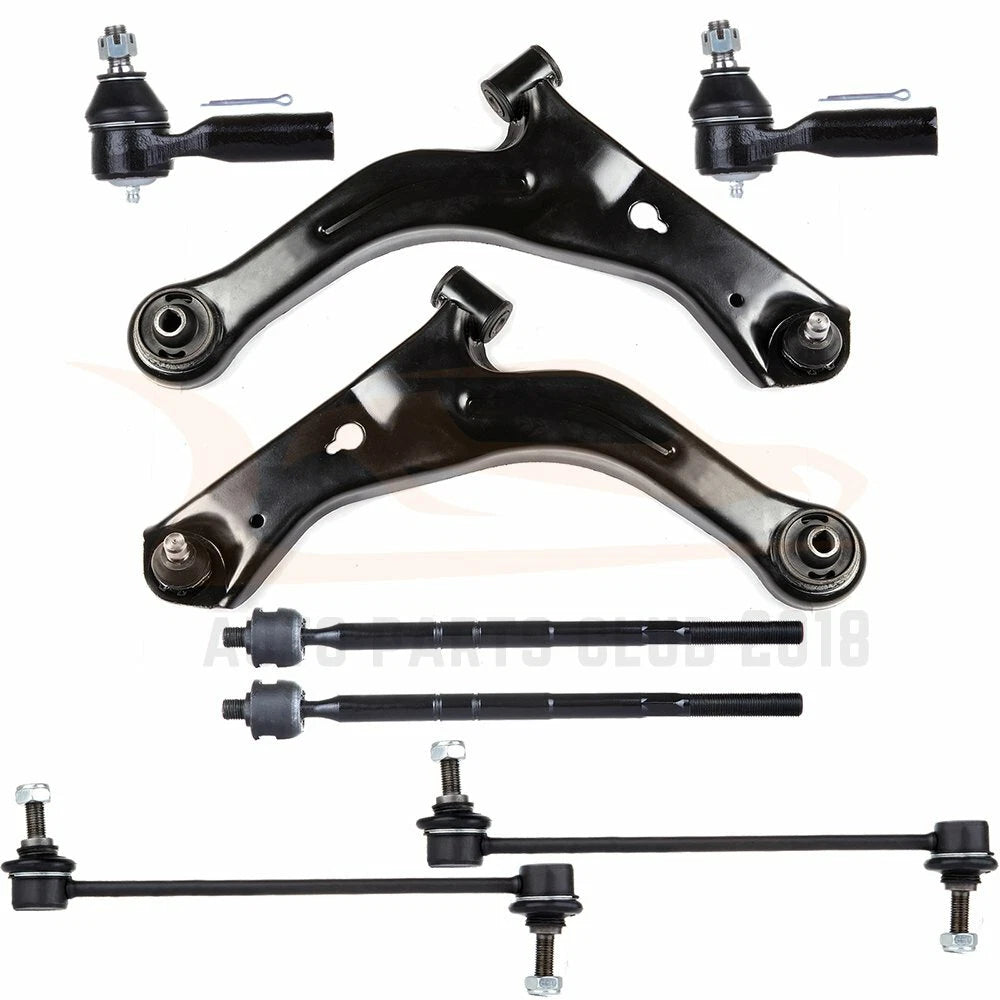 Set of 8 Front Suspension Control Arms for Ford Escape & Mazda Tribute (2001–2004)