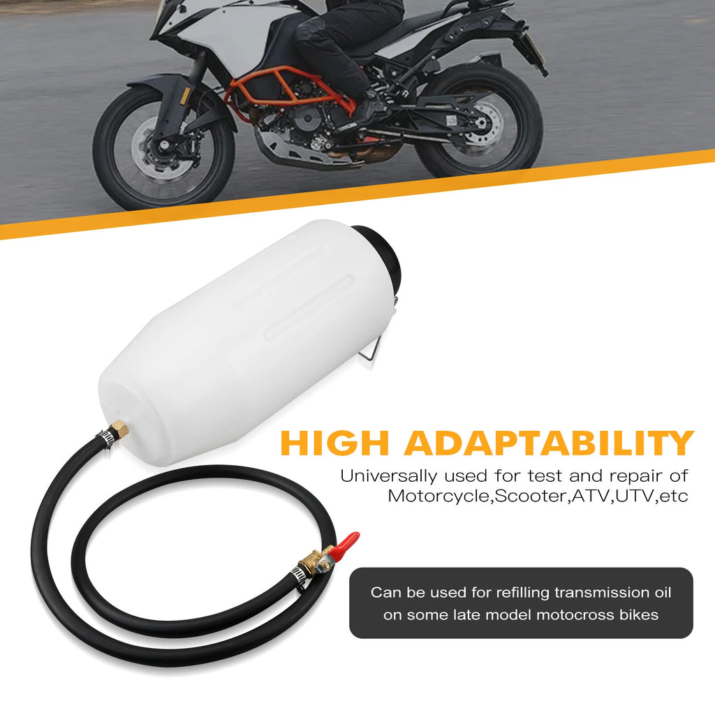 4L Auxiliary Fuel Tank for Motorcycle Dirt Street Bike MX ATV