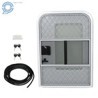 26" RV Entry Door with Radius Corners for Driver Side (Fits Various Models)