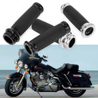25mm Handlebar Hand Grips for Harley Electra Glide, Dyna, Road King