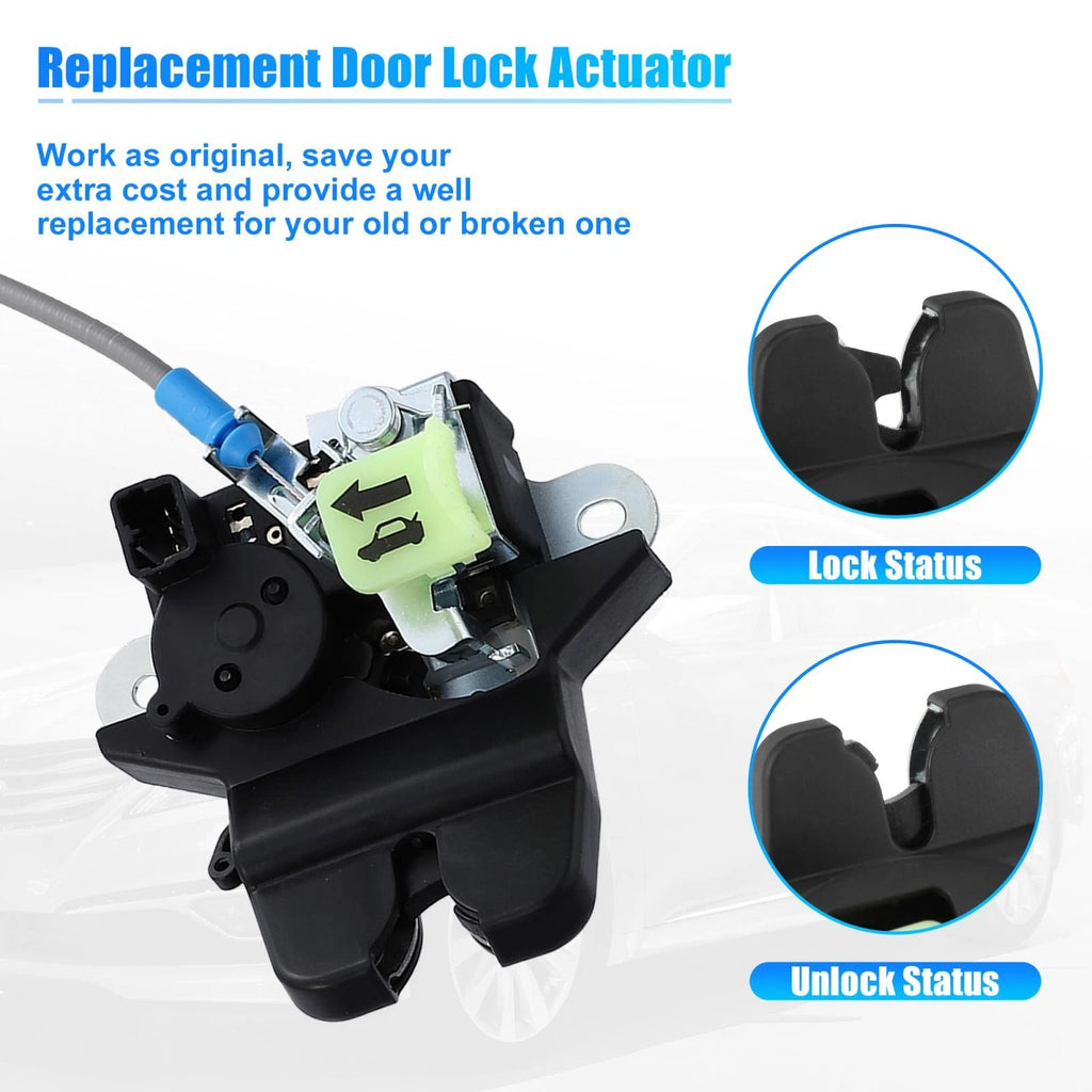 Trunk Latch Lock Actuator 81230-C1010 for Hyundai Sonata (2015–2017)