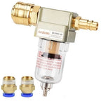 1/4 Inch Thread Compressed Air Filter Separator with Mounting Bracket Kit