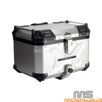 42L Aluminum Rear Top Case w/ Mounting Bracket for Harley Softail FXST