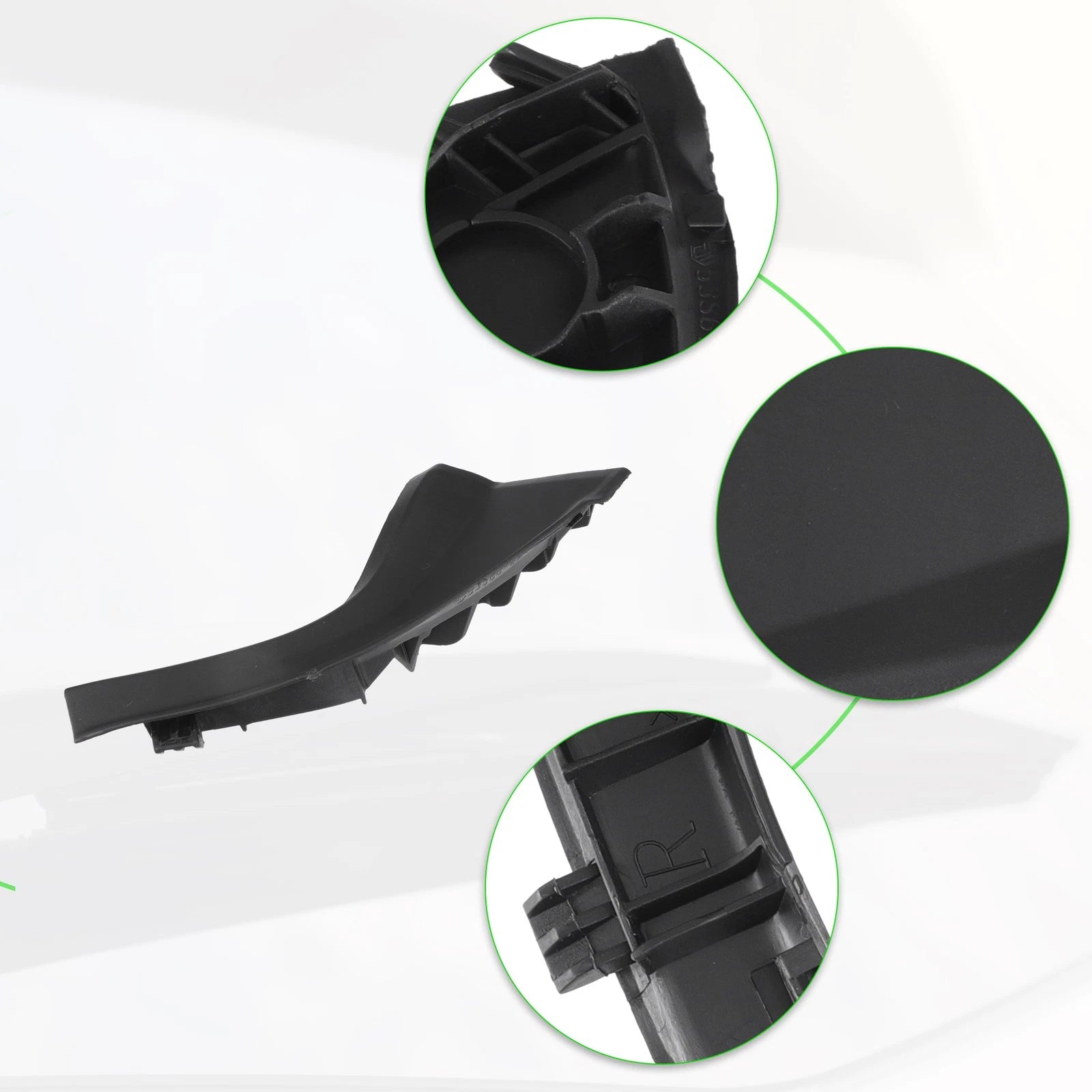 Front Right Cowl Extension Trim Cover for Toyota RAV4 (2006–2012) No. 53866-42012