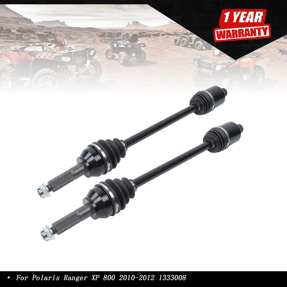 Set of 2 CV Axles for Polaris Ranger XP 800 (2010–2012)