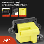 8X Ignition Coil & Iridium Spark Plug for Chevy Silverado (2007-2019)