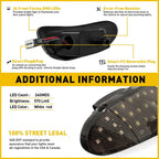 2X LED Door Courtesy Light for Ford F150 (1997-2003)