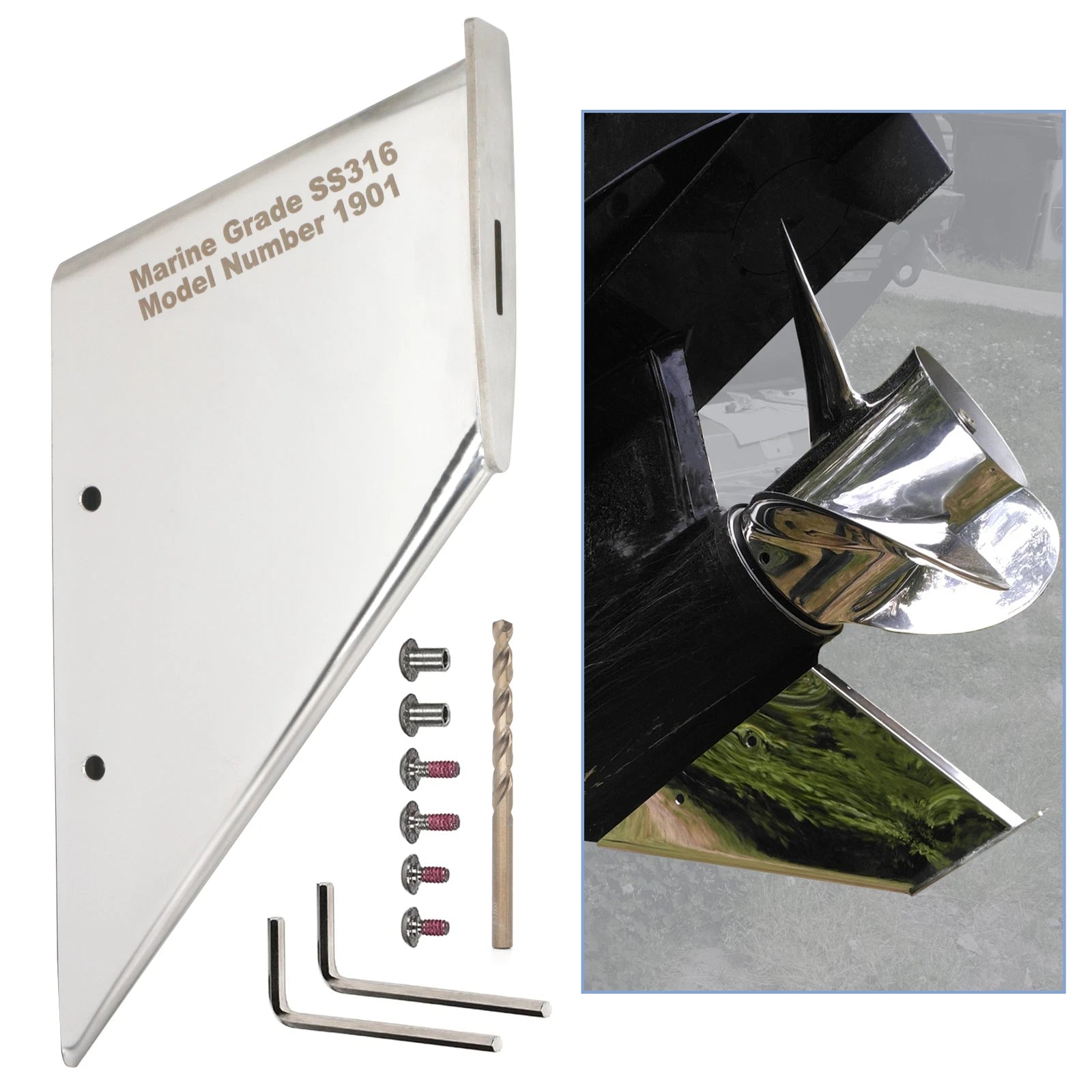 Skeg Guard Protector for Mercury Mercruiser Alpha I Gen II (1991–2023)