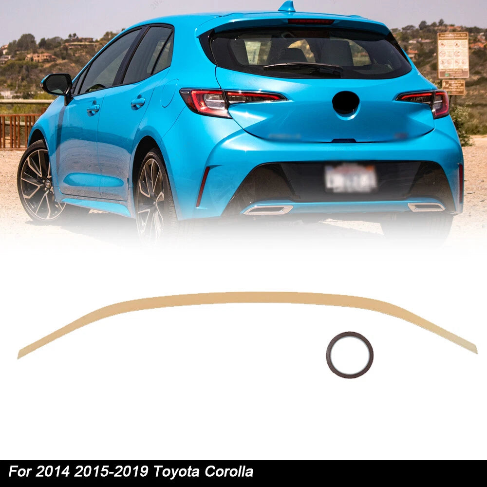 ABS Rear Trunk Wing Spoiler Lip for Toyota Corolla (2014–2019)