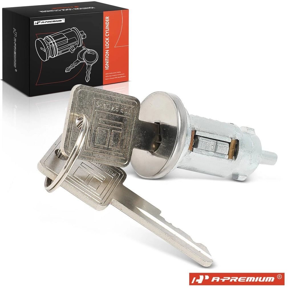 Ignition Lock Cylinder Zamak5 with 2 Keys for GMC Jimmy (1998–1998)