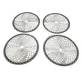 Set of 4 Carbide Tip Brush Blades for Brush Cutter (10" x 40T)