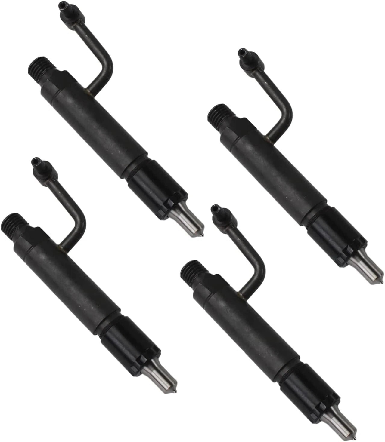 Set of 4 Fuel Injectors for Yanmar 4 Cylinder Engine (4TNV88, 4TNV84)