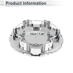 Silver Tone Wheel Hub Center Cap for Chevy Avalanche 1500 (2009–2013)