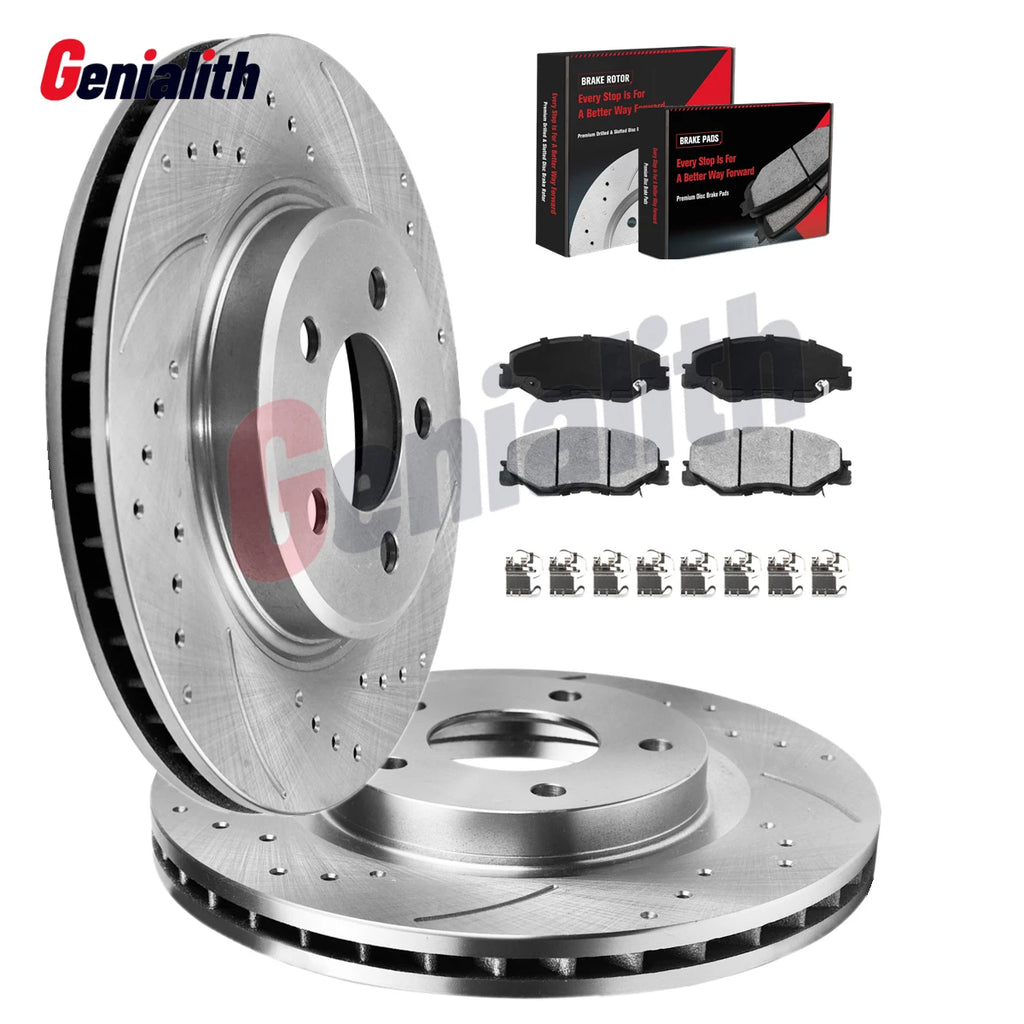 296mm Front Disc Rotors Brake Pad for Chevy Equinox Torrent Saturn Vue (2002–2006)