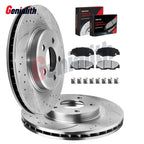 296mm Front Disc Rotors Brake Pad for Chevy Equinox Torrent Saturn Vue (2002–2006)