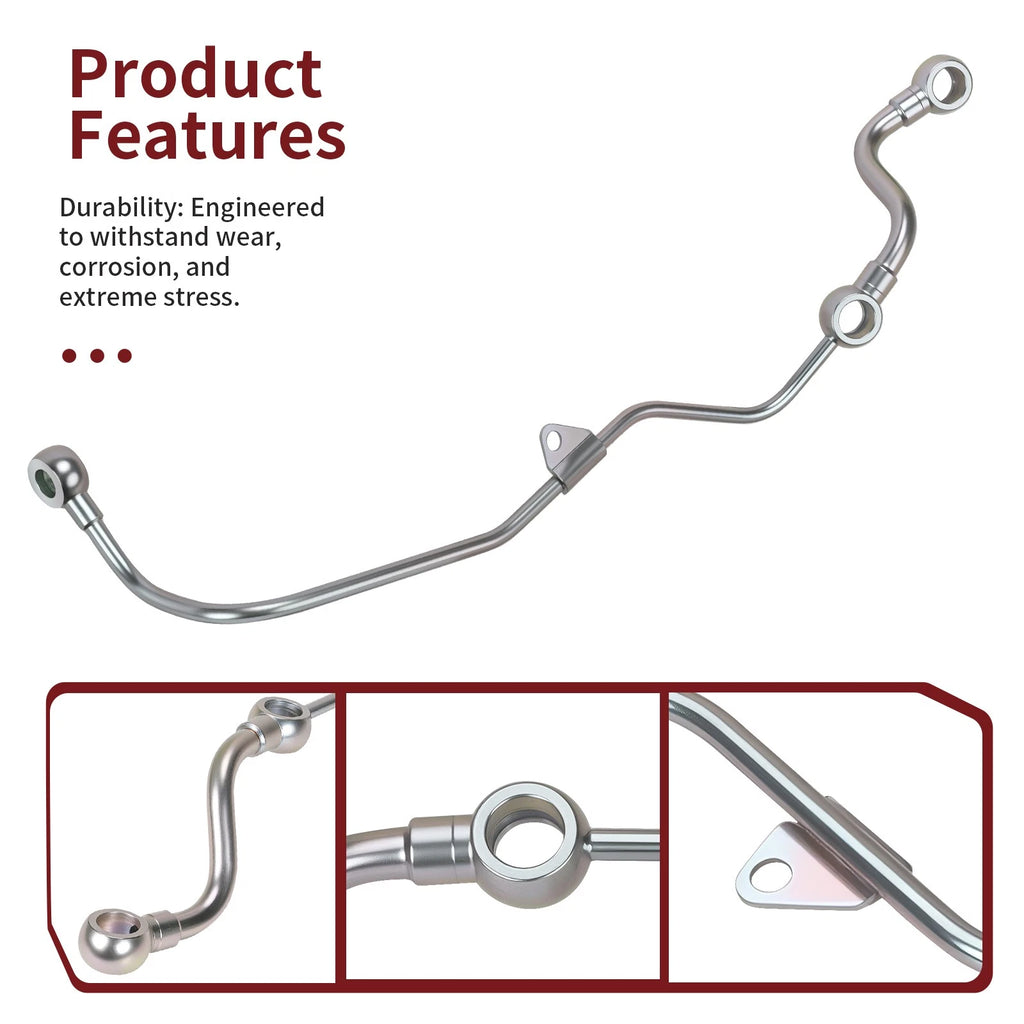 Line Pipe Delivery for Yamaha Grizzly 700 YFM700 4x4 FI EPS (2007–2015, 2019–2024)