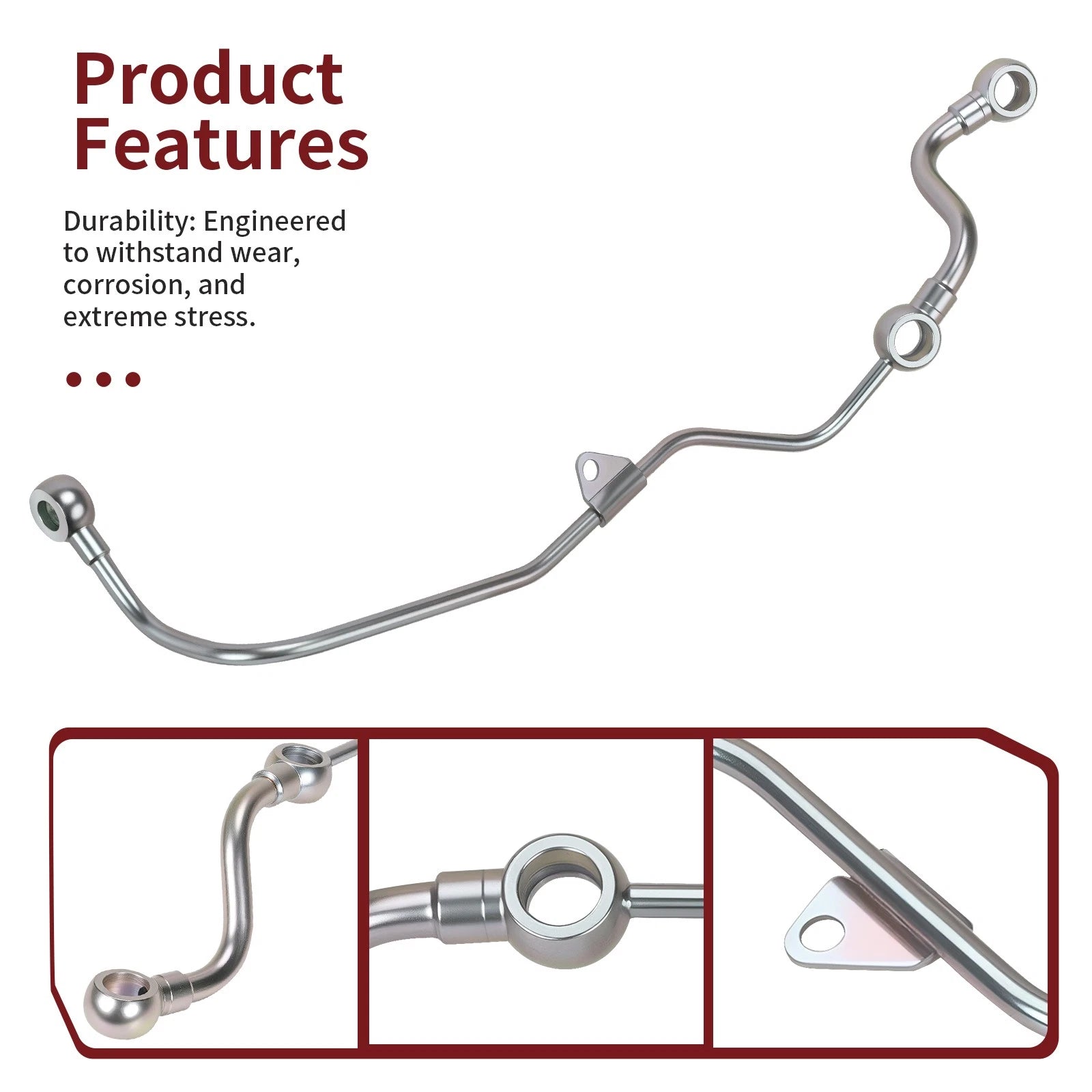 Line Pipe Delivery for Yamaha Grizzly 700 YFM700 4x4 FI EPS (2007–2015, 2019–2024)