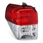Chrome Red Driver Left Tail Light Assembly for Toyota 4Runner (2010–2013)
