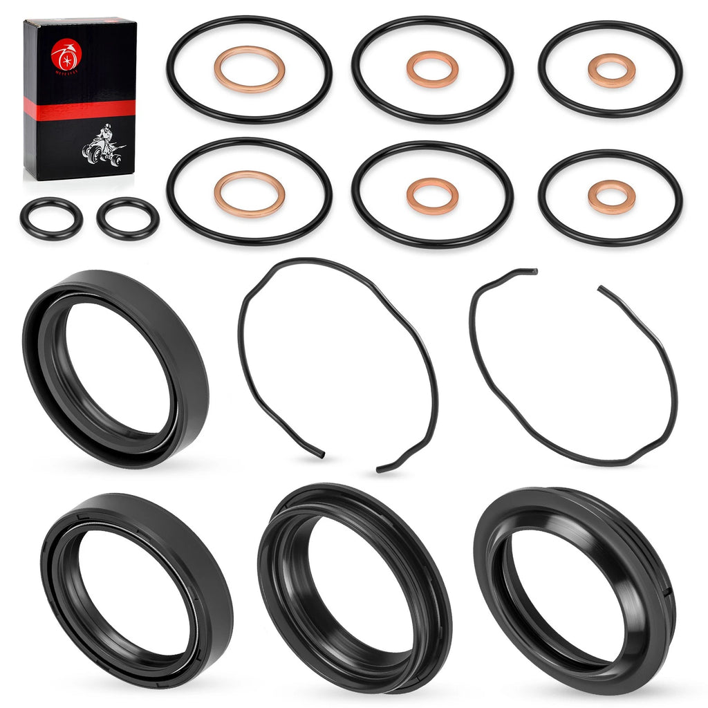 Fork Dust Oil Seal O-Ring Kit for Suzuki V-Strom 650 DL650 DL650A (2004–2011)