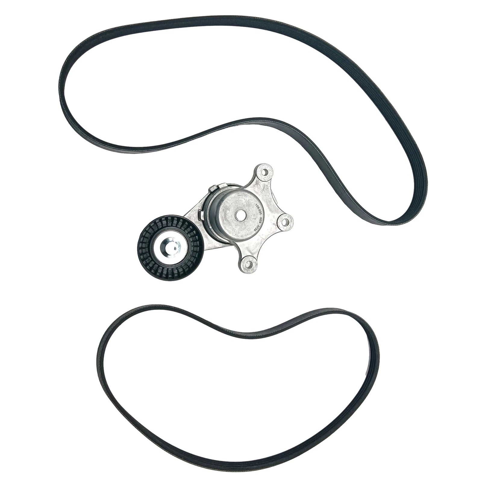 Serpentine Belt Tensioner Kit for Ford Edge Explorer Lincoln Mazda (2007–2019)