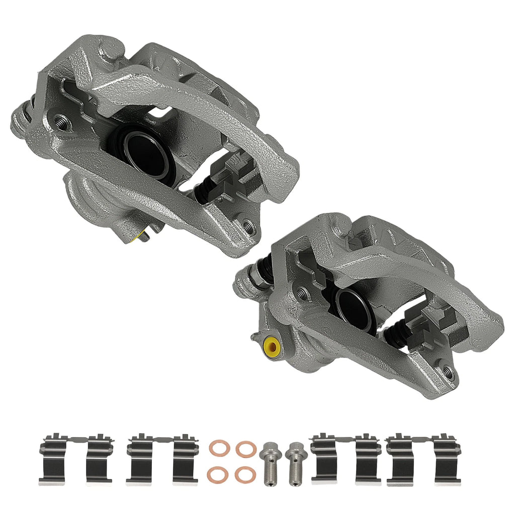 Rear Disc Brake Calipers Set for Subaru Impreza (2008–2014) w/Bracket