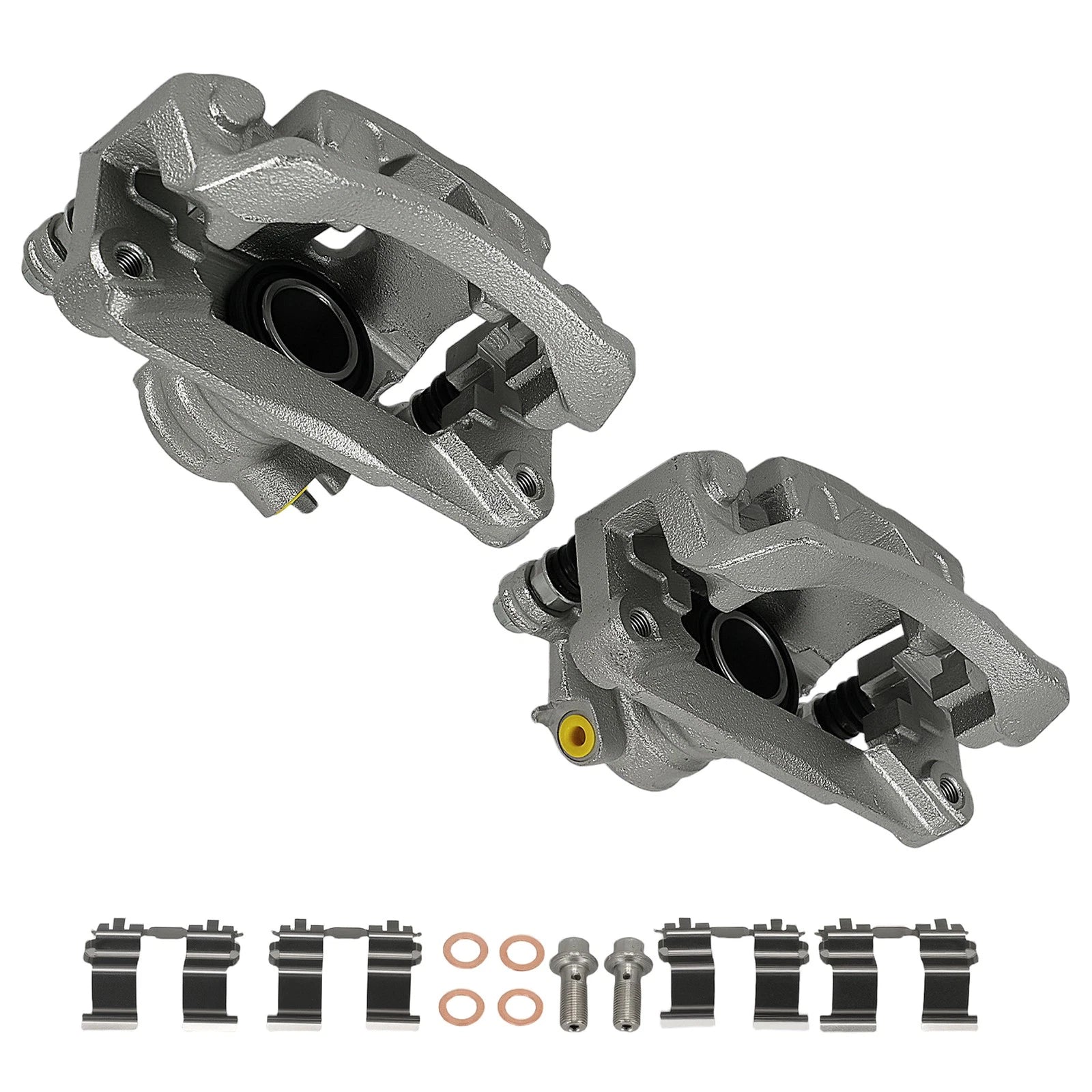 Rear Disc Brake Calipers Set for Subaru Impreza (2008–2014) w/Bracket