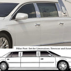 Luxury Pillar Post Trim Kit for Cadillac XTS (2013–2019)
