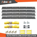 18-Piece E Track Set for Trailers and Cargo Transport