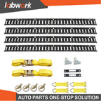 18-Piece E Track Set for Trailers and Cargo Transport