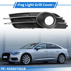 1pc Front Left Fog Light Grill for Audi A6 C7 (2011–2014) No.4GD807681B ABS