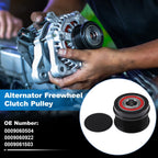 Set of 1 Alternator Freewheel Clutch Pulley for Infiniti Q50 2.0T (2016–2017)