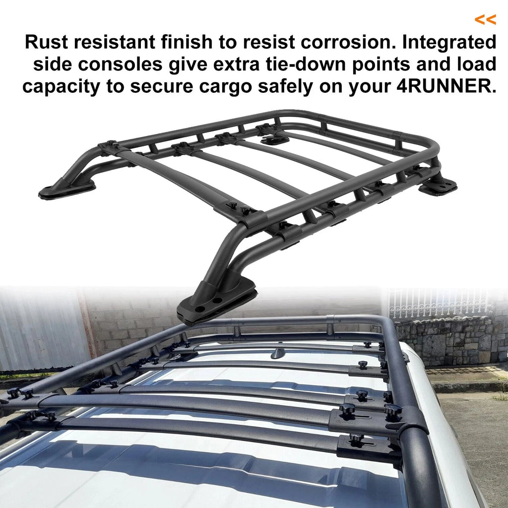 Adjustable Roof Rack Basket Cross Bar for Toyota 4Runner (2010–2024)