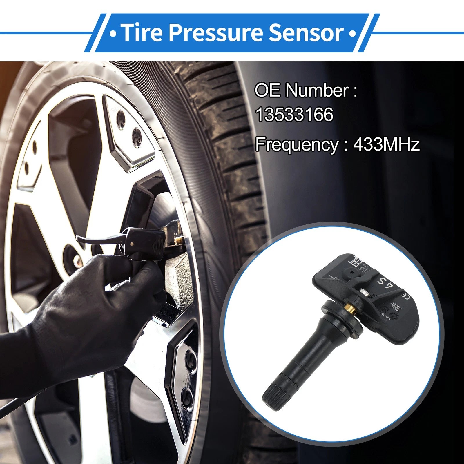 TPMS Sensor No. 13533166 for Chevrolet Colorado (2023–2026)
