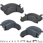 Set of 4 Ceramic Brake Pads for Chevrolet Express 3500 (2003–2008)