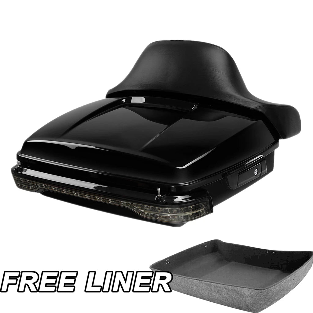 Chopped Trunk Pad Tail Light Mount Rack for Harley Electra Road Glide (2014–Present)